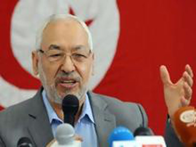 رئيس حركة النهضة في تونس راشد الغنوشي 