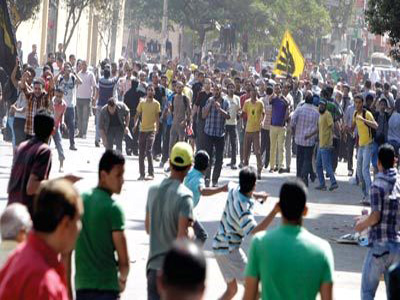 اشتباكات في القاهرة اثر تظاهر انصار الاخوان المسلمين