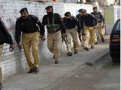 رجال الشرطة الباكستانية 