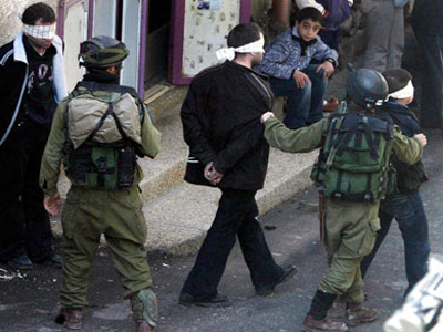 قوات الاحتلال الإسرائيلي تعتقل أربعة مواطنين 