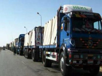 الشاحنات المصرية