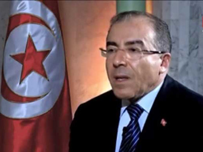 وزير الخارجية التونسية المنجي حامدي 