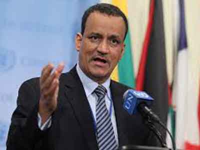 المبعوث الدولي إلى اليمن اسماعيل ولد الشيخ 