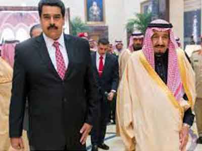 العاهل السعودي والرئيس الفنزويلي يبحثان التعاون من أجل استقرار أسواق النفط 
