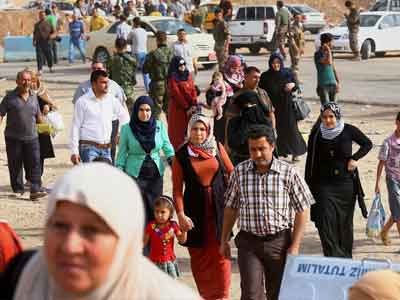 نزوح أكثر من 10 آلاف عراقي من الموصل  