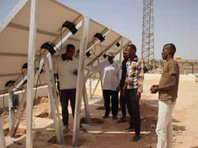 تركيب منظومات خلايا شمسية لعدد من المرافق الصحية ببلدية الغريفة 