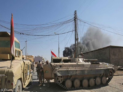 معارك عنيفة بين داعش والحشد قرب الموصل