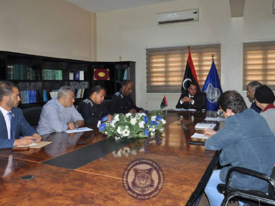 وكيل وزارة الداخلية لشؤون الهجرة غير الشرعية يجتمع مع القائم بأعمال السفارة الإيطالية  