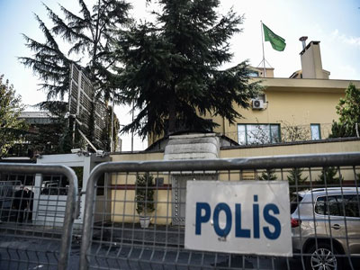 السعودية لم تسمح للشرطة التركية بتفتيش حديقة القنصلية باسطنبول