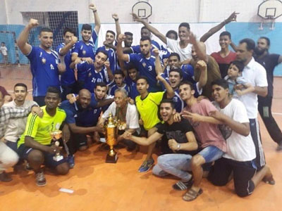 الأولمبي يتوج بلقب بطولة ليبيا لكرة اليد لفئة الأشبال 2017-2018