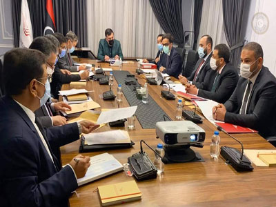 رئيس المجلس الرئاسي يترأس اجتماع الجمعية العمومية للشركة الليبية للبريد والإتصالات 