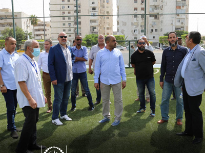 وزير الرياضة يفتتح المركب الرياضي طرابلس ضمن مجموعة مشاريع تنفذها الوزارة لدعم البنية التحتية للرياضة 