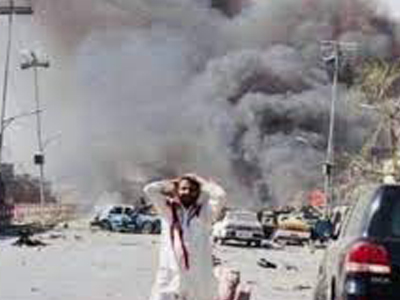 مسؤولون افغان : انفجار في مسجد بشمال شرق أفغانستان ومقتل أكثر من ( 60 ) مصلي  