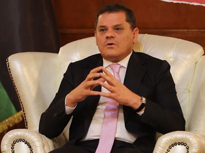 رئيس حكومة الوحدة الوطنية عبد الحميد الدبيبة