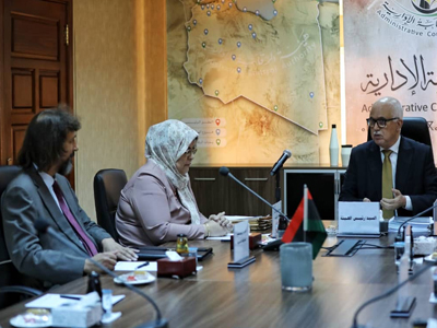 اجتماع بهيئة الرقابة الادارية يناقش ملف المنازعات والدعاوى التحكيمية المنظورة ضد الدولة الليبية بالخارج 