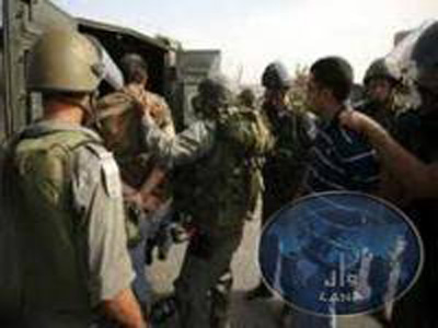 قوات الاحتلال الاسرائيلي تعتقل 11 فلسطينيا 