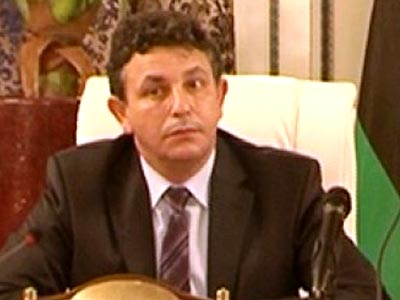 وزير العمل والتأهيل بالحكومة المؤقتة محمد الفيتوري سوالم 