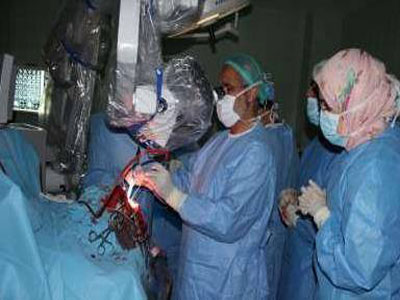 عملية استئصال ورم حميد بمستشفى الهواري بنغازي