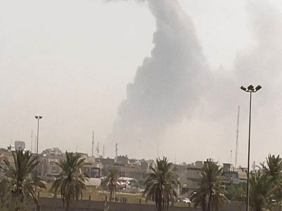 3 قتلى في انفجار بمخزن للعتاد في بغداد