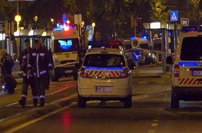 إصابة شرطيين بانفجار في العاصمة المجرية