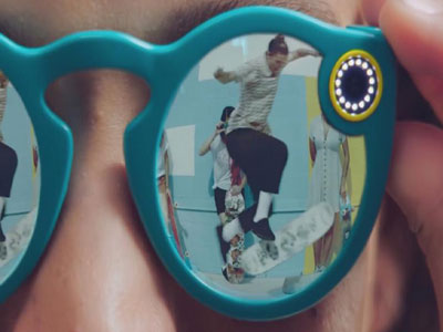 سناب شات تنتج نظارات لتصوير مقاطع الفيديو