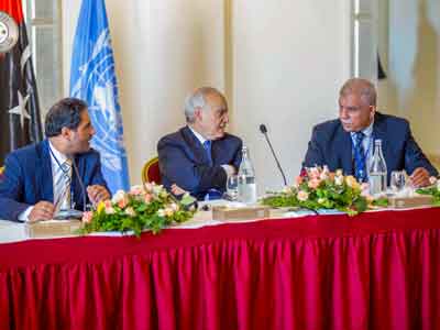 الأمم المتحدة : استمرار اجتماع لجنتي الحوار لمجلس النواب والدولة لتعديل الاتفاق السياسي  