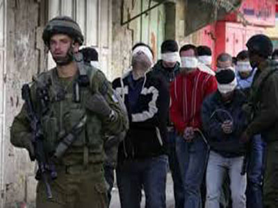 قوات الصهاينة تعتقل  9  فلسطينيين من الضفة الغربية 