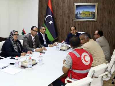 لجنة الأزمة والطوارئ المشكلة من المجلس الرئاسي تواصل عقد اجتماعاتها 