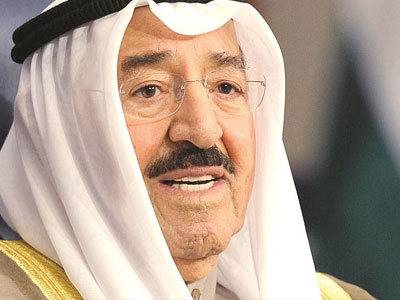 رئيس الوزراء الكويتي يؤكد ان صحة أمير البلاد صباح الأحمد مستقرة وفي تحسن  