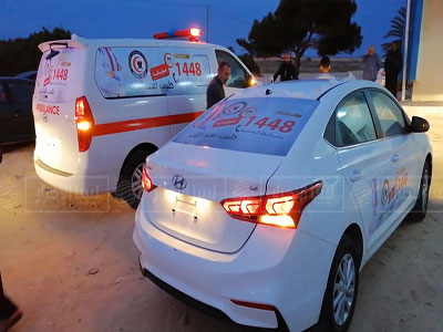 مستشفيات بني وليد ووادي زمزم تستلم سيارات اسعاف ومعدات طبية لمواجهة الجائحة