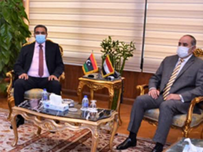 مباحثات ليبية مصرية لتعزيز علاقات التعاون في مجالات الطيران المدني والملاحة الجوية 