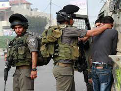 اعتقال فلسطينيين اثنين جنوب مدينة اريحا 