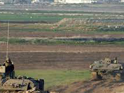 قوات الاحتلال الصهيوني تطلق نيران اسلحتها على مزارع فلسطينيية شرق قطاع غزة 