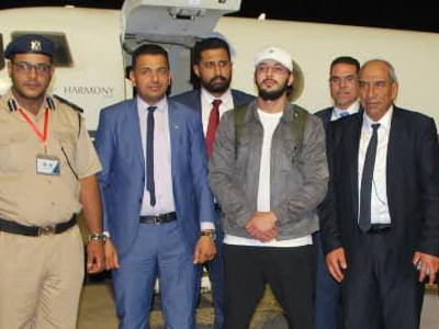وكيل وزارة الداخلية يصل طرابلس رفقة السجين ‏الليبي من اوكرانيا 