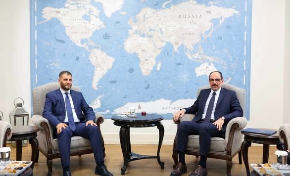 الطرابلسي في أنقرة يبحث مع قالن الملفات الأمنية والاستخباراتية ذات الاهتمام المشترك