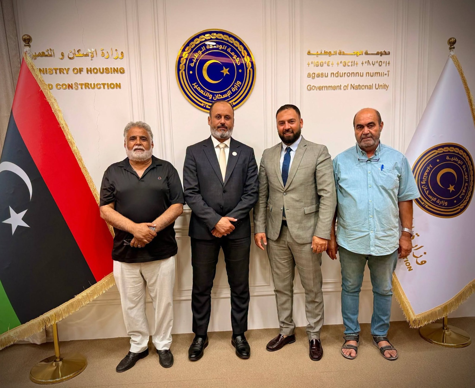 الإسكان والتعمير تبحث مع «ماكسترودر» الألمانية تطوير المباني المصنعة في ليبيا